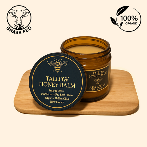 Premium Tallow Honey Balm.