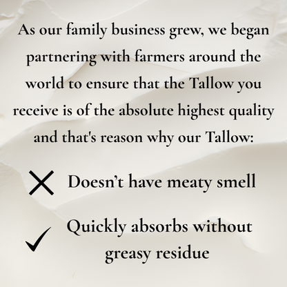 The Premium Tallow Honey Balm.